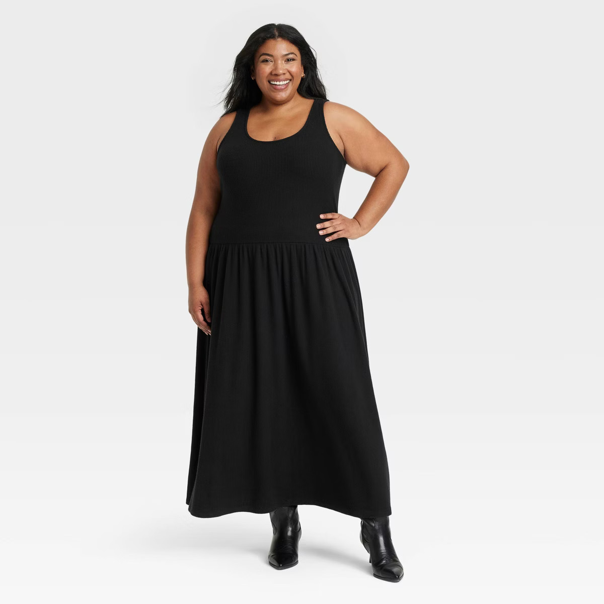 Women's Drop Waist Knit Midi Slip Dress - Universal Thread™ | Target