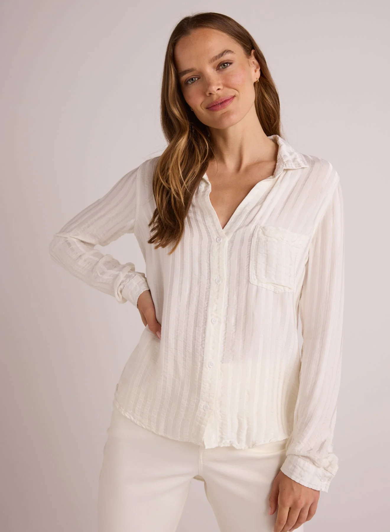 POCKET BUTTON DOWN WWT - Bella Dahl | Bella Dahl
