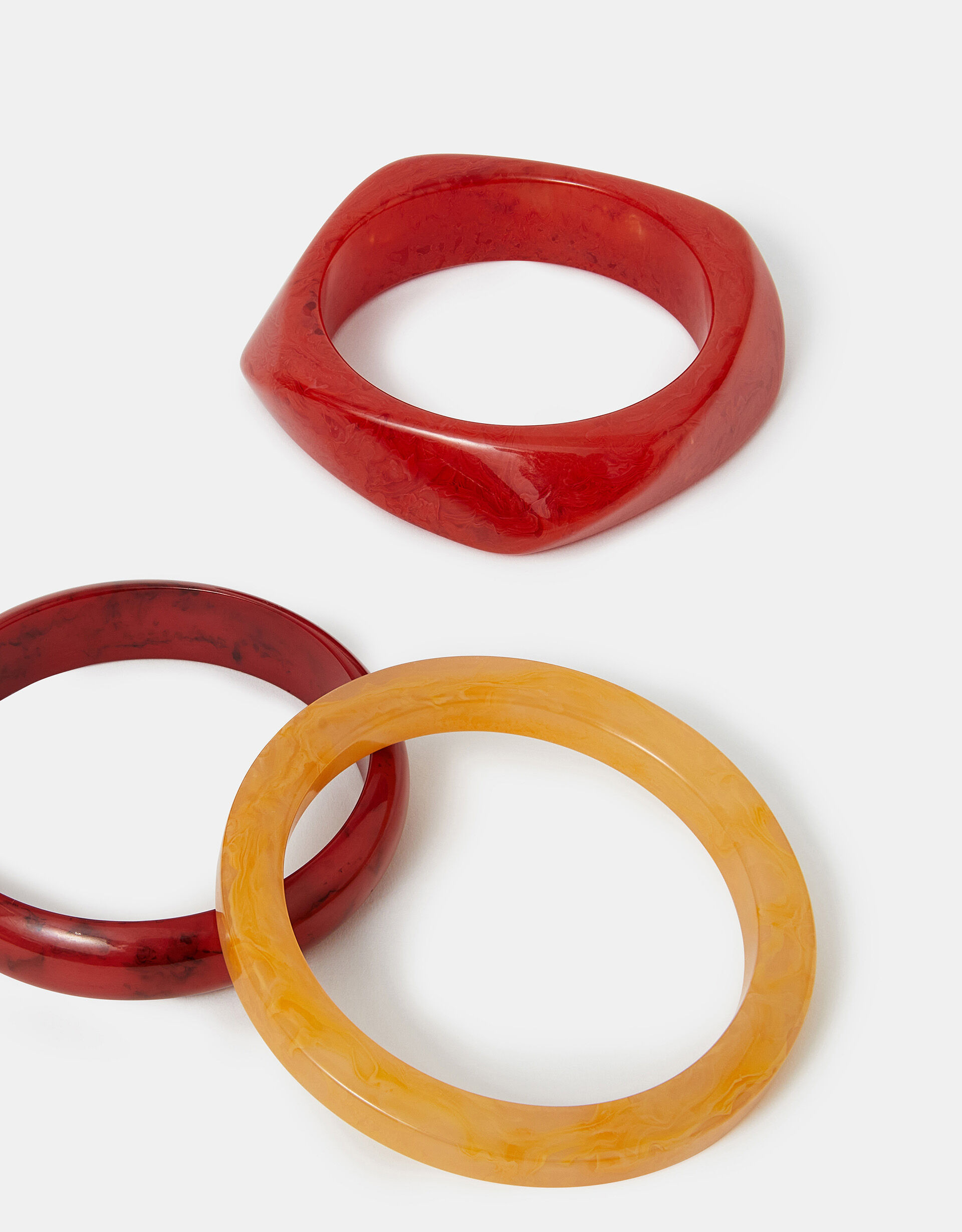 3-Pack Chunky Resin Bangles | Accessorize (Global)