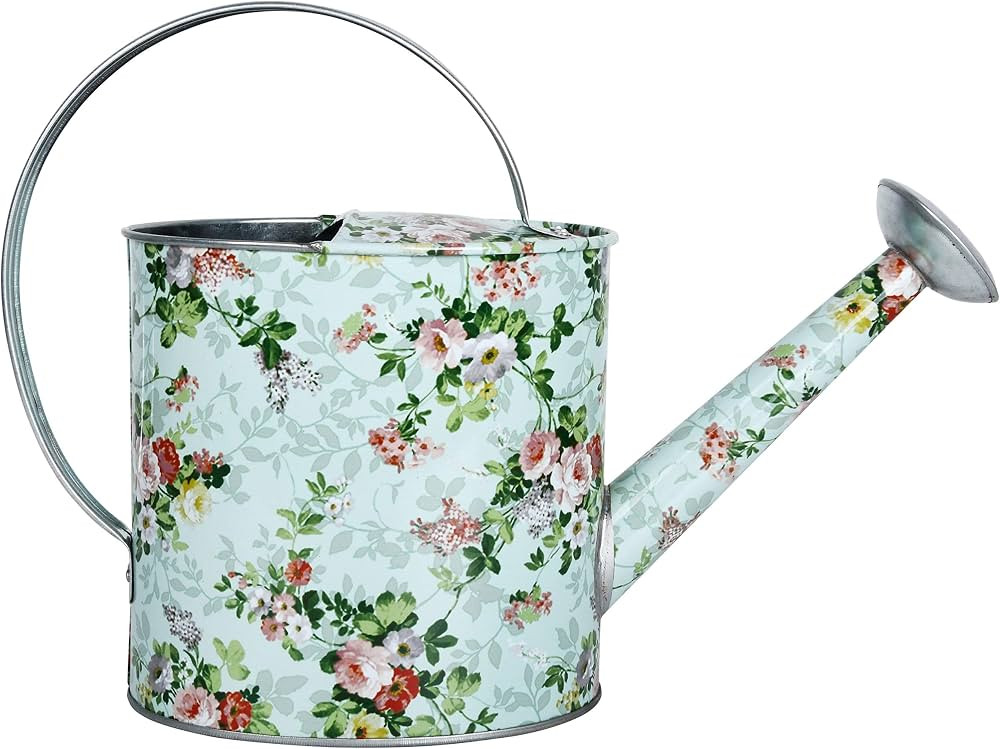 Esschert Design Rose Print Watering Can - Small | Amazon (US)