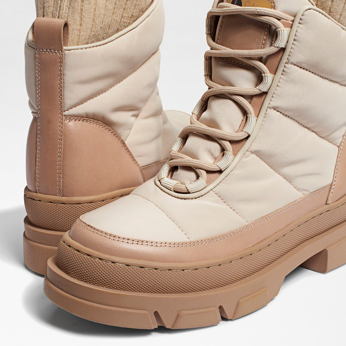 Tabitha Puffer Lace Up Boot | Sam Edelman