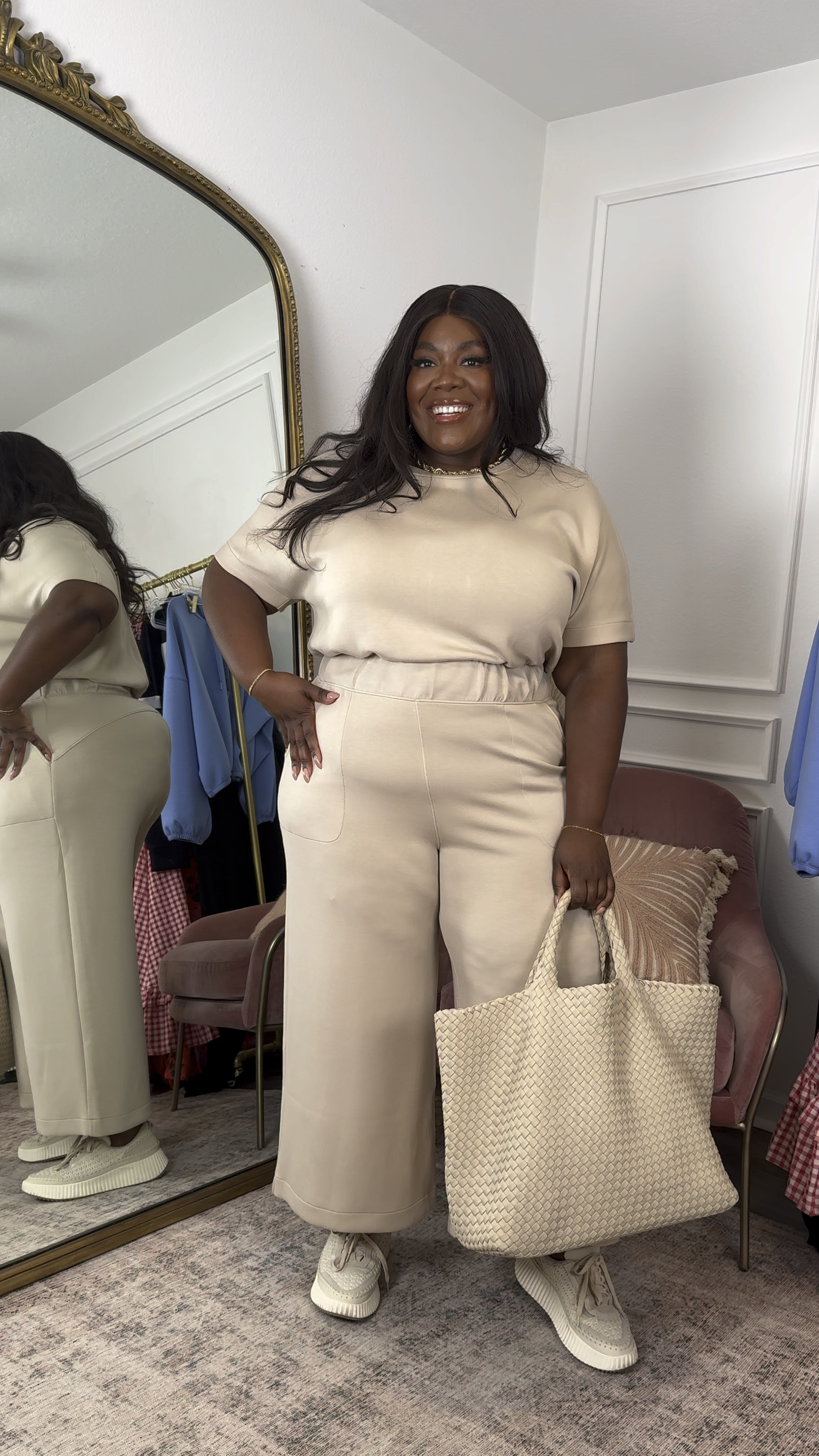 Keeping styling simple with a jumpsuit. This spanx jumpsuit has recently sold out in the cream but is available in black. It’s cropped, buttery soft and effortlessly chic. 

Wearing a 2x 

#LTKTravel #LTKStyleTip #LTKPlusSize