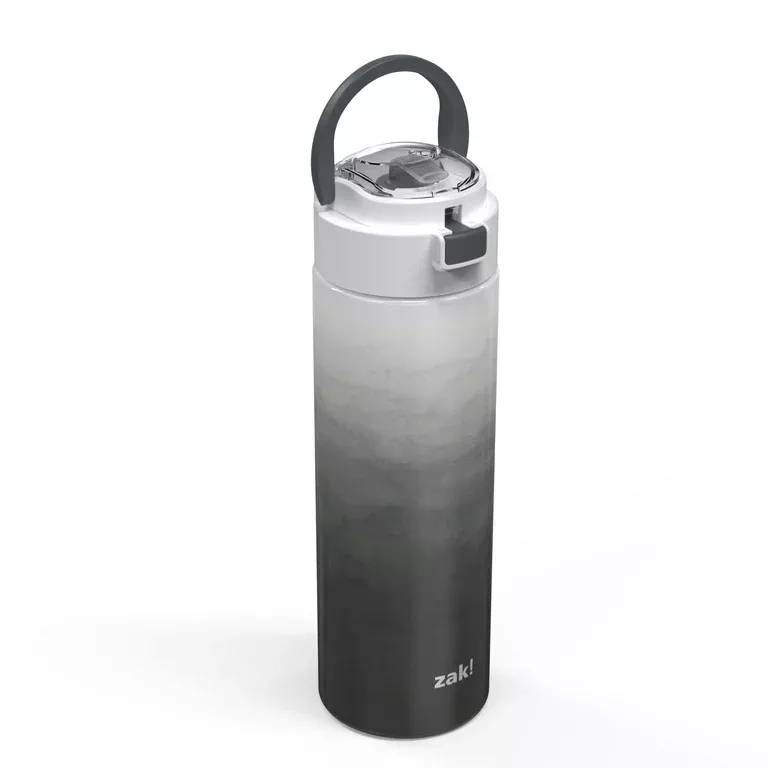 Zak! Designs Vacuum Insulated Stainless Steel Mug - Charcoal, 25