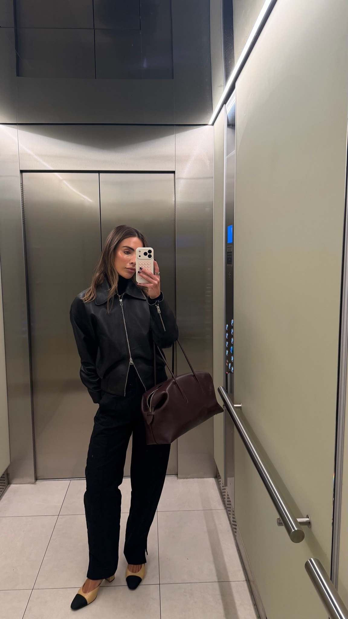 Leather jacket weather! I wear a 10

#LTKaustralia #LTKspring #LTKworkwear