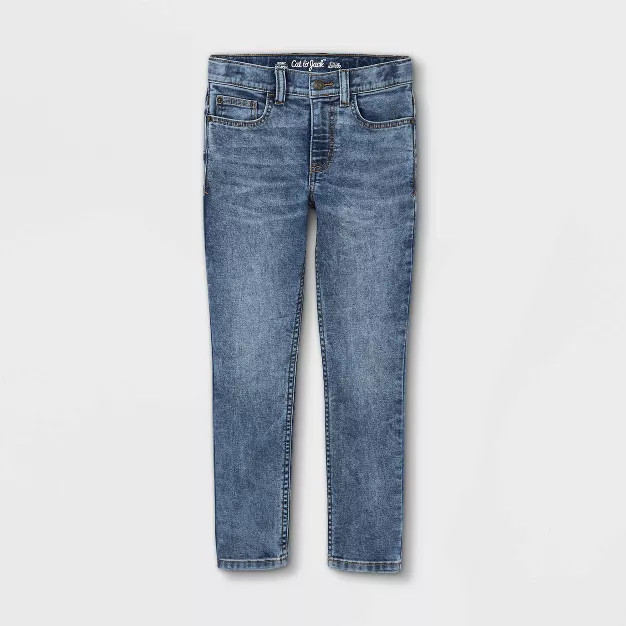 Boys' Stretch Skinny Fit Jeans - Cat & Jack™ | Target