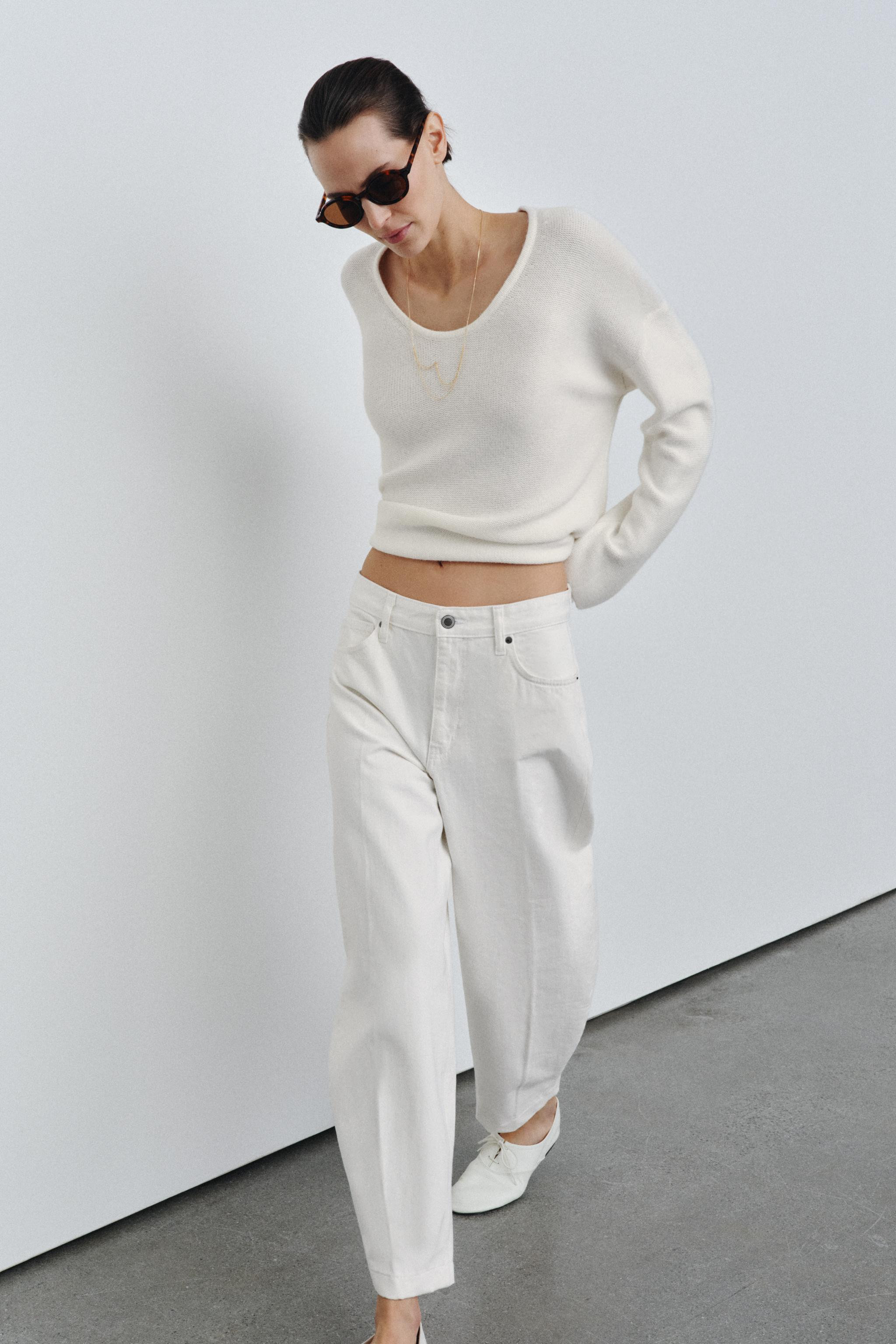 ROUND NECK KNIT JUMPER | Zara US