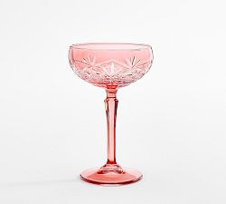 Antique Cut Coupe Glasses - Set of 4 | Pottery Barn (US)