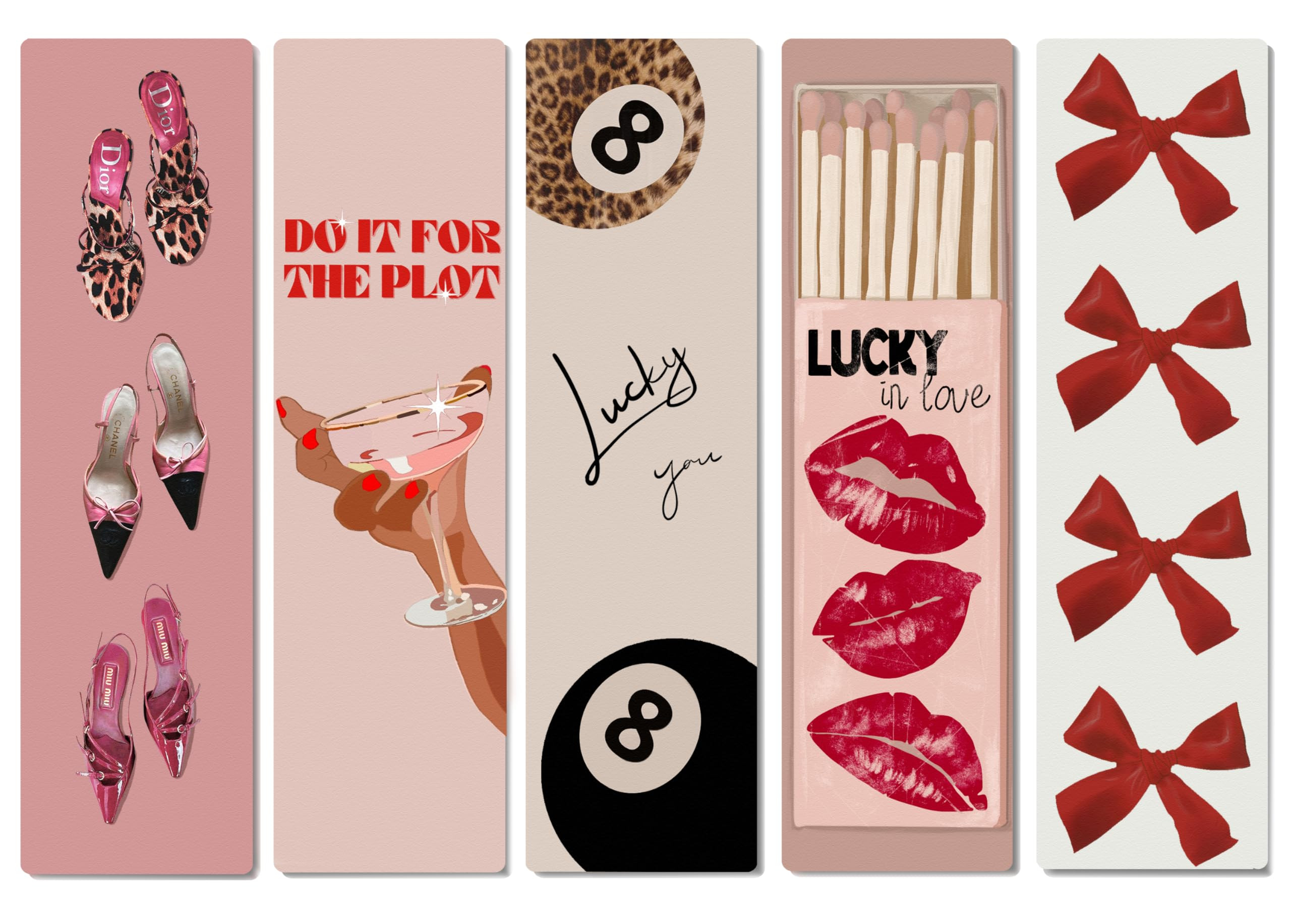 10 PCS Bow Bookmarks, Funny Bookmarks for Women, Romance Booklover Gifts, Cute Gifts for Romance ... | Amazon (US)
