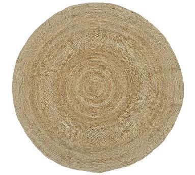 Round Braided Jute Rug | Pottery Barn (US)