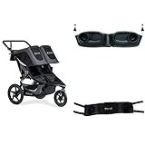 BOB Gear Bundle, Revolution Flex 3.0 Duallie Double Jogging Stroller, Graphite Black + BOB Gear Snac | Amazon (US)