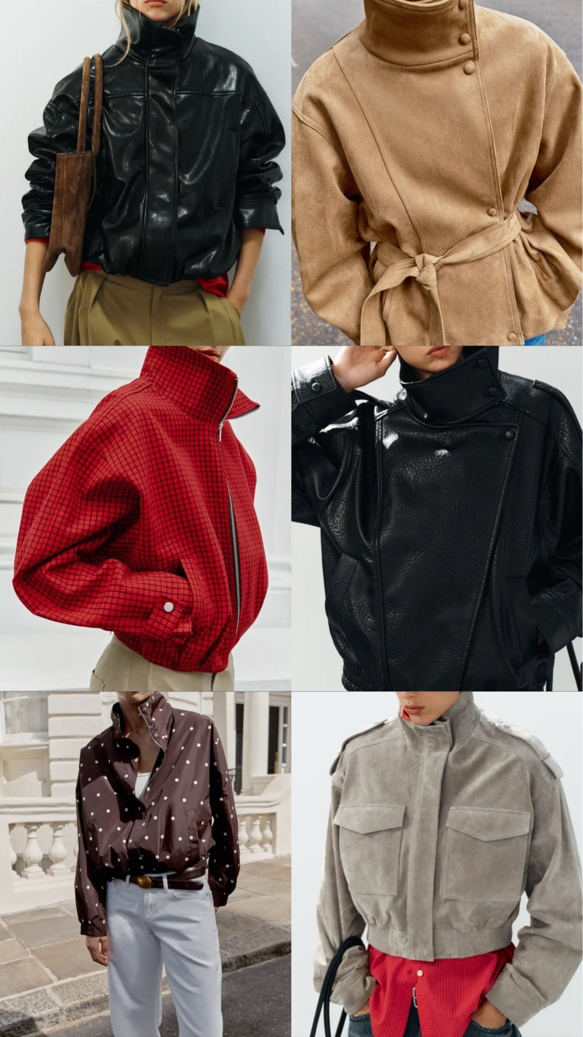 1 drop of rain and Zara jackets have got me!! How gorgeous are these #zaranewin #zarajacket #suedejacjet #leatherjacket #windbreaker

#LTKuk #LTKautumn