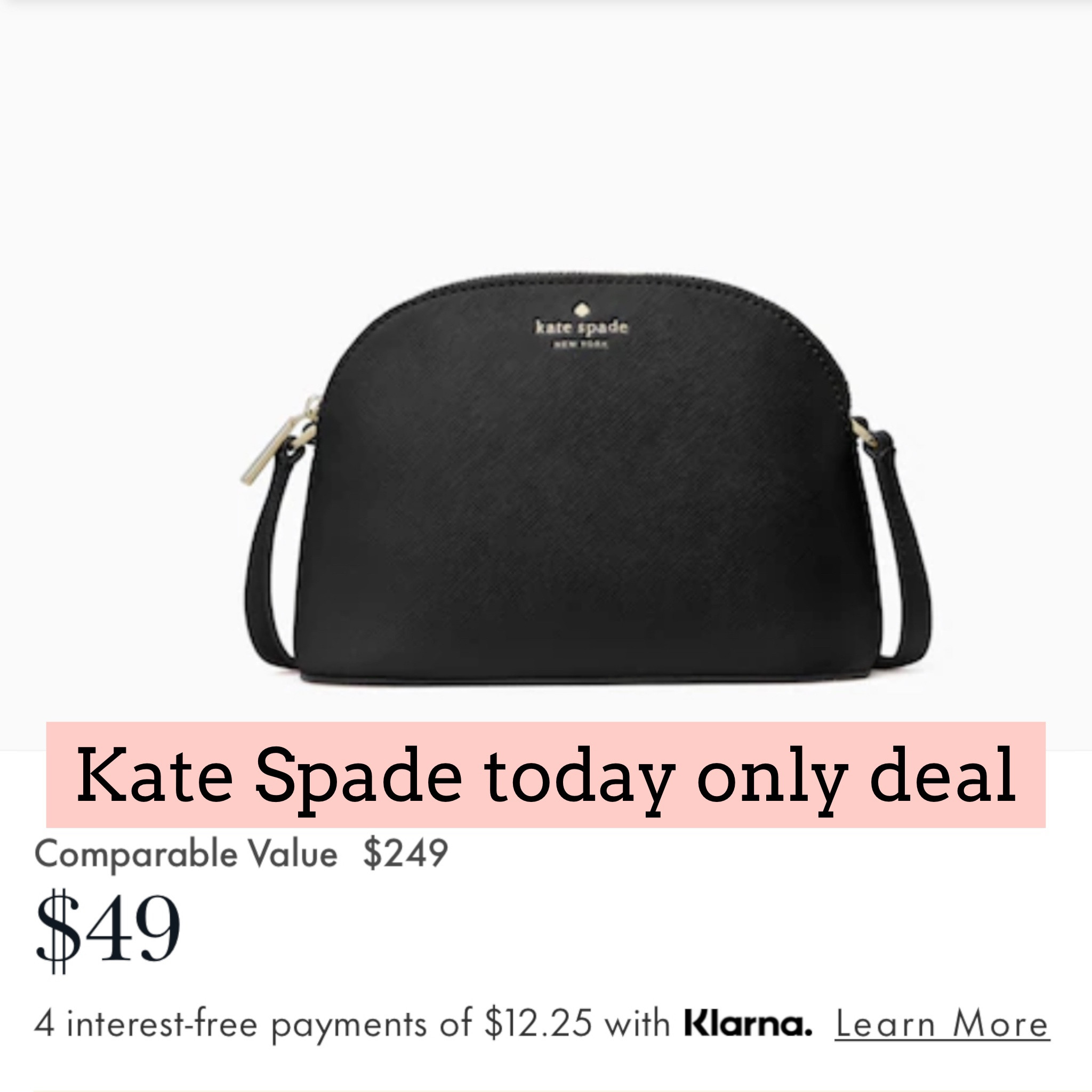 Kate spade crossbody bag 

#LTKitbag #LTKsalealert #LTKunder50