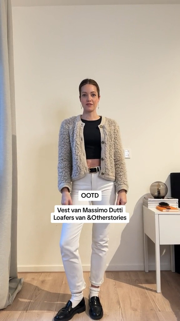 Casual look 🤍

Massimo dutti, vest, white denim, denim, loafers, beige vest 

#LTKeurope