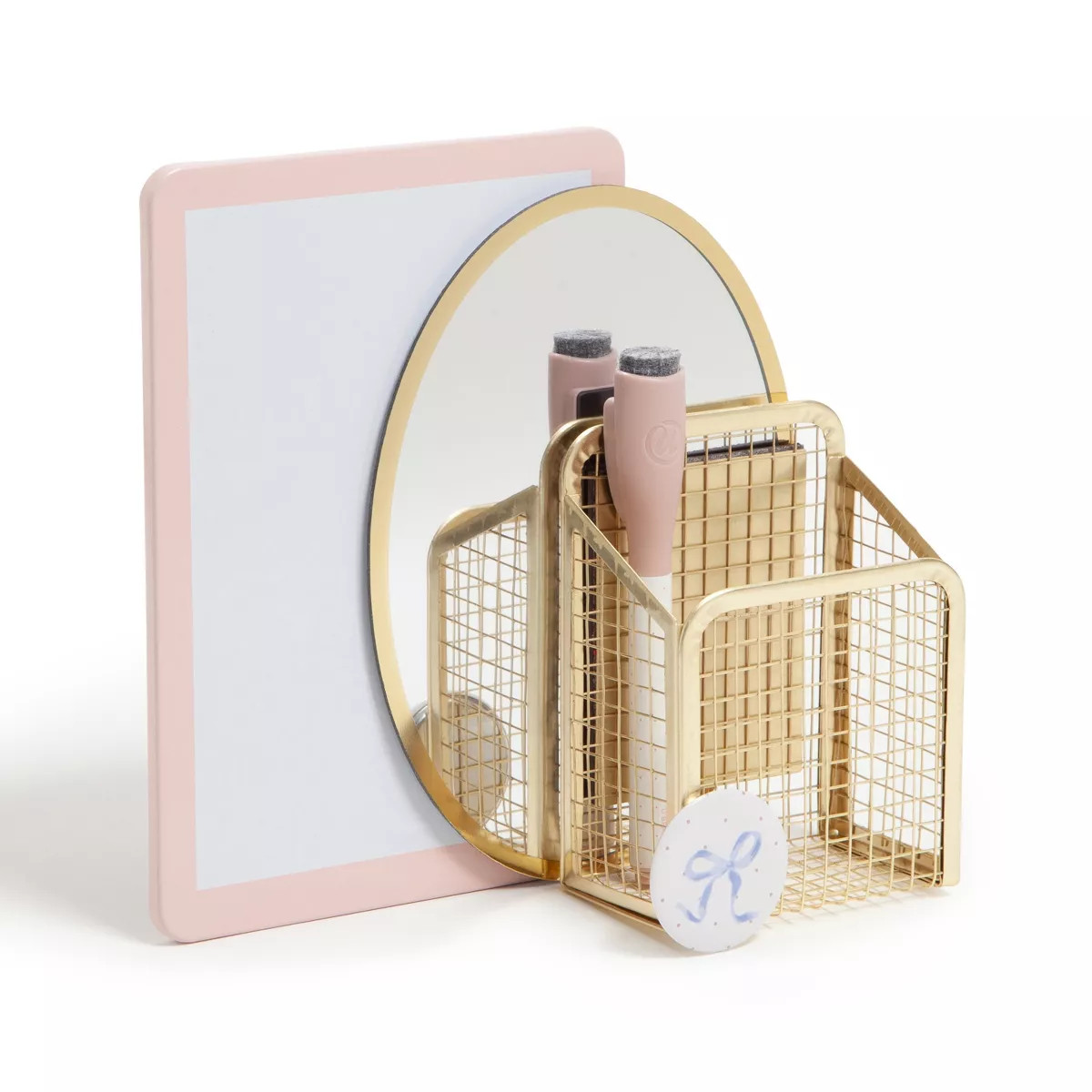 U Brands 5ct Magnetic Locker Accessory Kit Charming Coquette | Target