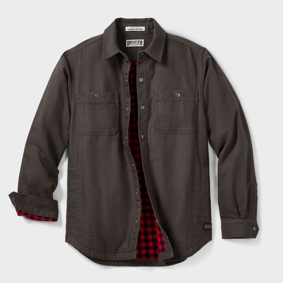 Men's Fire Hose Flannel-Lined Standard Fit Limber Jac | Duluth Trading Company
