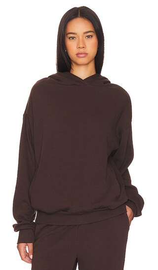 French Terry Hoodie in Java | Revolve Clothing (Global)