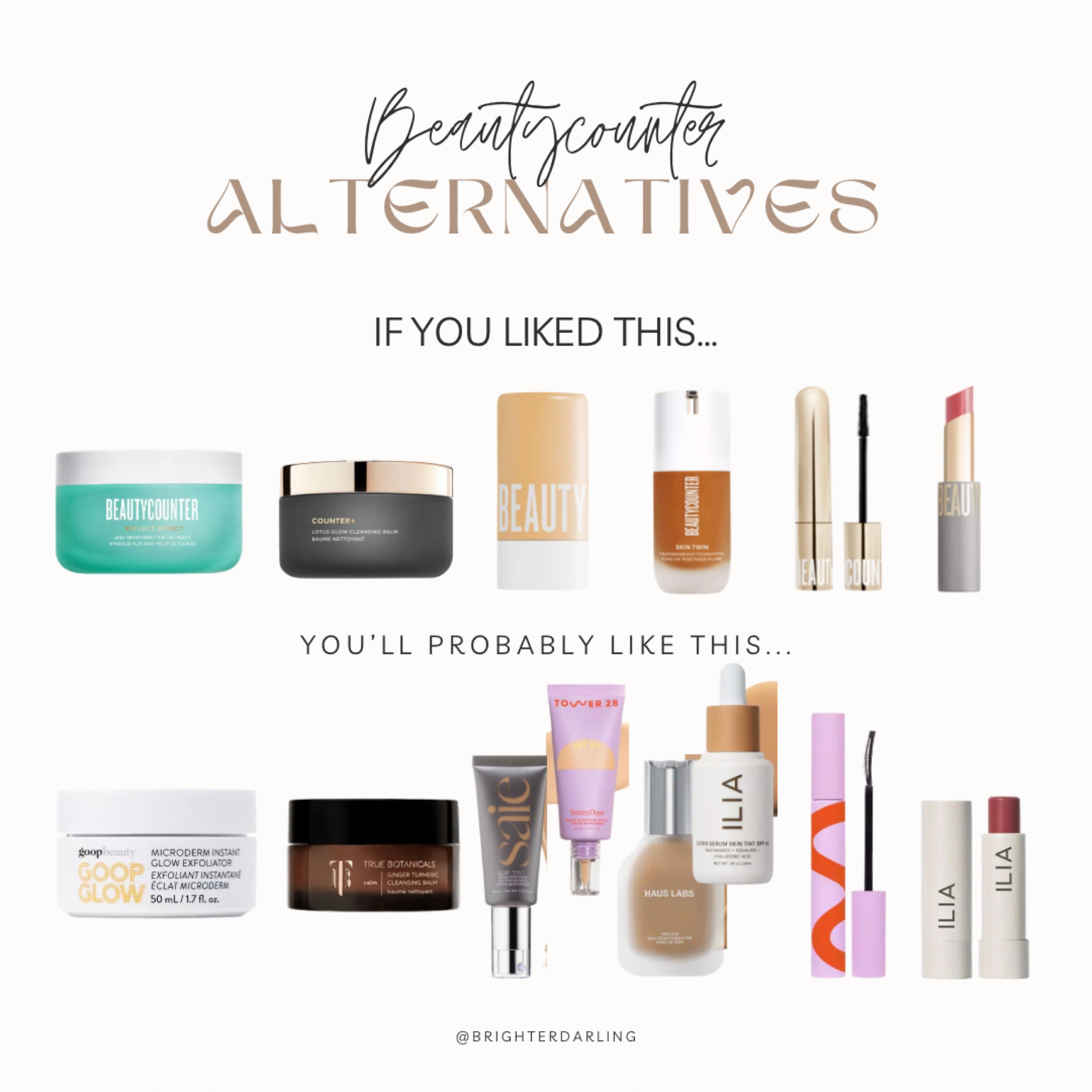 beautycounter swaps / beautycounter alternatives // part three of four



#LTKBeauty