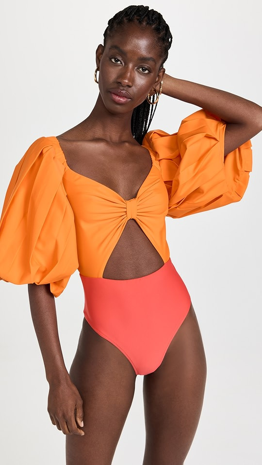 Fe Noel Puff Sleeve Bodysuit | SHOPBOP | Shopbop