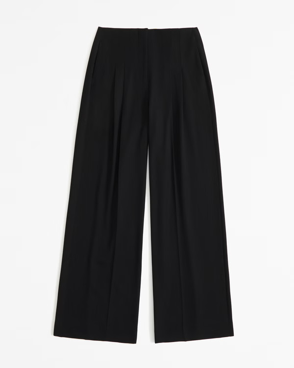 Women's Clean Waist Ultra Wide Leg Pant | Women's Bottoms | Abercrombie.com | Abercrombie & Fitch (US)