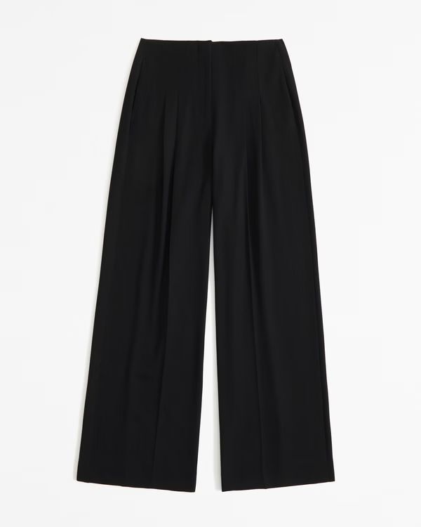 Clean Waist Ultra Wide Leg Pant | Abercrombie & Fitch (US)