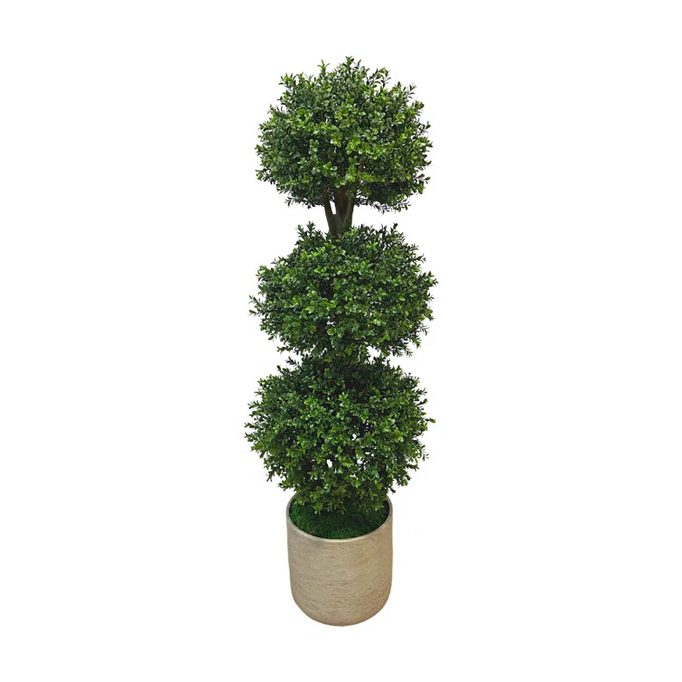 5' Faux Boxwood Topiary | Wayfair North America