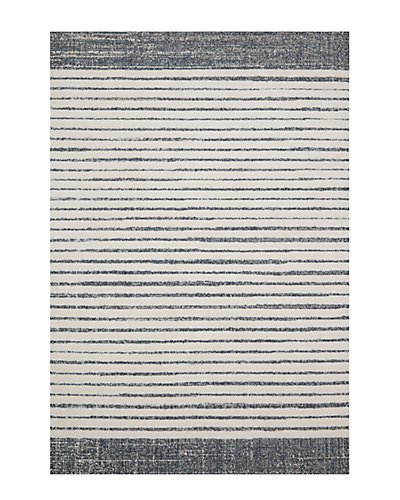 Loloi II Hagen White Ocean Rug | Gilt