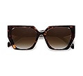 SOJOS Retro Cateye Polarized Oversized Sunglasses Womens Vintage Square Designer Sunnies SJ2205 | Amazon (US)