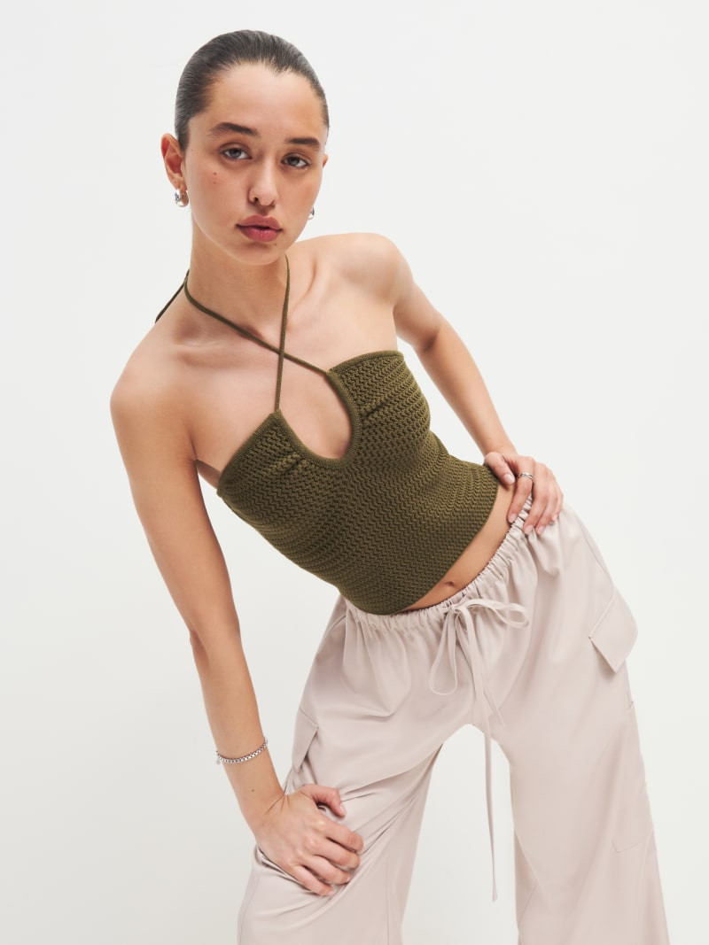 Suzanne Cotton Sweater Tank | Reformation (Global)