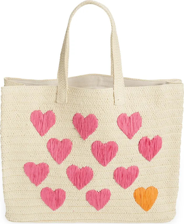 Be Mine Straw Tote | Nordstrom