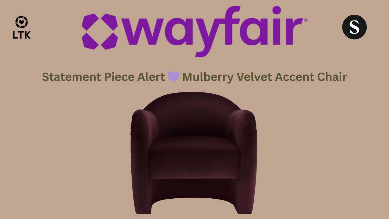 Statement Piece Alert 💜 Mulberry Velvet Accent Chair

If you want COLOR without sacrificing elegance… Mulberry is bold, rich, and absolutely stunning. This chair instantly elevates a neutral room.

It’s giving grown glam energy.

The Mulberry velvet version adds a jewel-tone pop while maintaining a structured modern design and plush, durable performance upholstery.


Shop this beauty on my ShopMy + direct link in my LTK 💜✨

ShopMy:
https://shopmy.us/shop/collections/4263071

LTK:


#BoldDecor #MulberryVelvet #StatementFurniture #GlamHome #ColorfulInteriors #AccentChairStyle #LuxuryLook #Over50AndChic #HomeGlowUp #ModernDecor

mulberry velvet chair, plum accent chair modern, purple velvet furniture, glam living room decor, jewel tone accent chair, bold home decor piece, performance velvet armchair 

 #LTKSpringSale #LTKOver40 #LTKHome