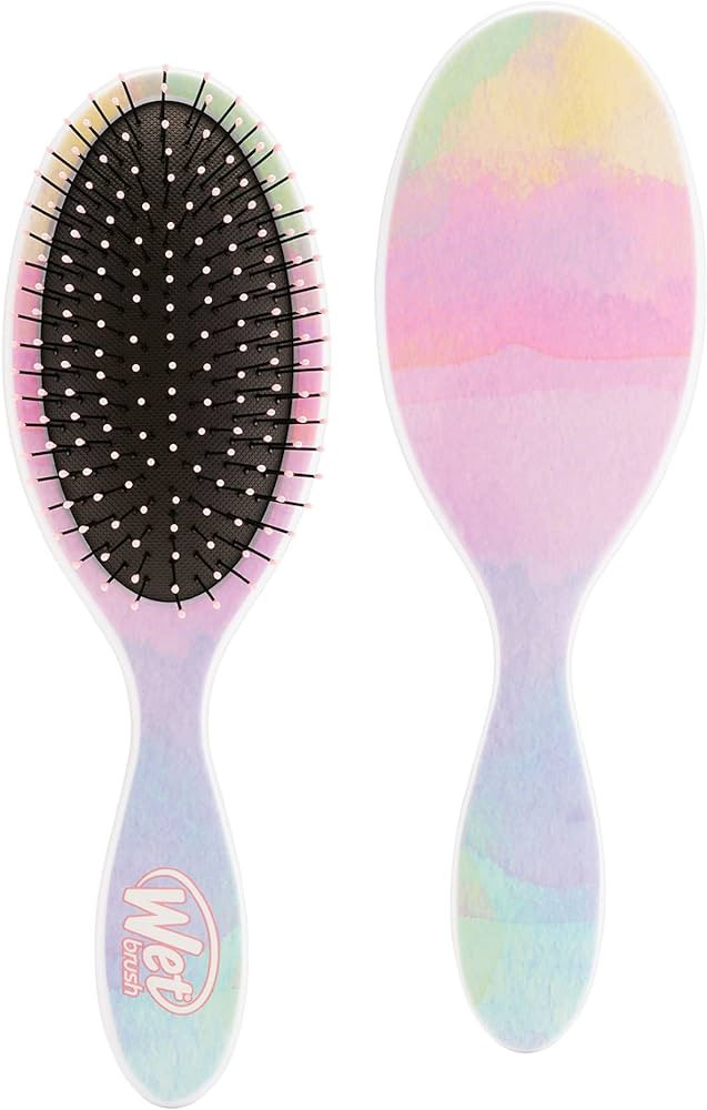 Wet Brush Original Detangler Hair Brush - Color Wash, Stripes - All Hair Types - Ultra-Soft Intel... | Amazon (US)