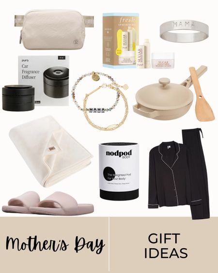 Mother’s Day gift ideas, pajamas, nodpod for body, slippers, slides, lulu slides, Ugg throw, car diffuser, bracelets, unique gifts for mom, lip care, sugar scrub, lulu belt bag, ring, always pan, finds for mom, affordable finds, Mother’s Day, mom gifts

#LTKkids #LTKGiftGuide #LTKfindsunder100