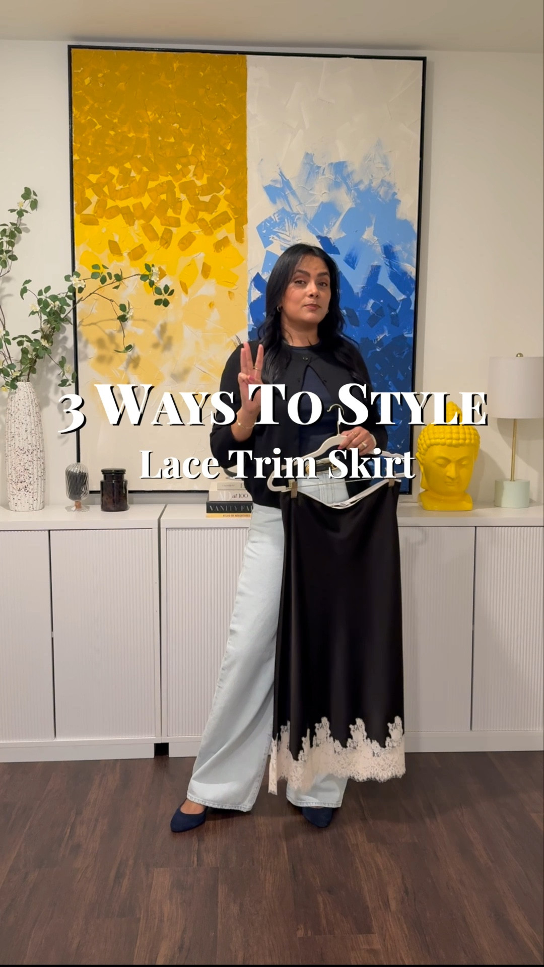 Lace Trim Slip Skirt Styled 3 Ways 

#LTKMidsize #LTKSeasonal #LTKootd