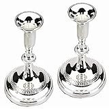 Amazon.com: Majestic Giftware CS2342B Candle Sticks, 3-Inch, Silver Plated : Home & Kitchen | Amazon (US)