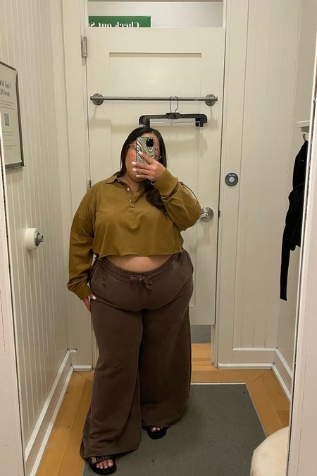 Plus size aerie comfy outfit for fall 

#LTKcurves #LTKSeasonal