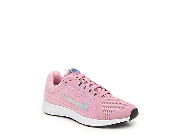 Nike Downshifter 8 Youth Running Shoe - Girl's - Light Pink | DSW