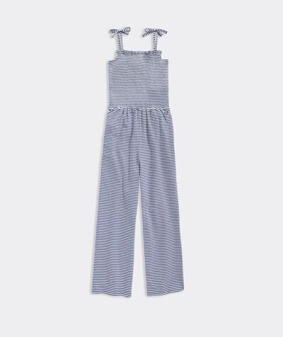 Girls' Smocked Jumpsuit | vineyard vines