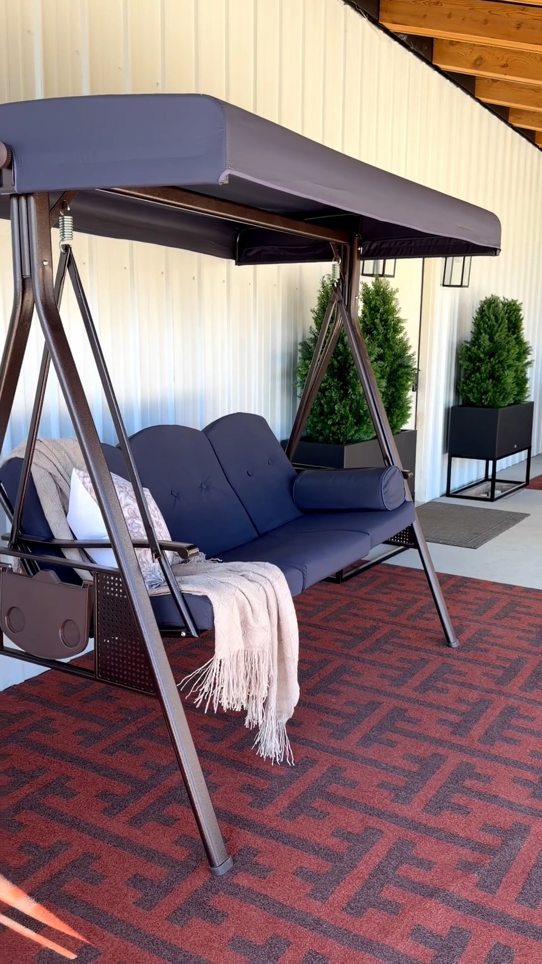 First day of spring break and we’re already living outside🤍

Just slowly getting the patio ready for the warmer days ahead… making our outdoor space a little more cozy for all the slow, warm moments to come.

Such a cozy addition—adjustable canopy and removable cushions that make it easy to keep clean.

Comment SWING and I’ll send you the link! 
.
.
.
#outdoorliving #cozyhomevibes #springrefresh #momlifeathome #homesweethome 

#LTKvlog #LTKSaleAlert #LTKHome