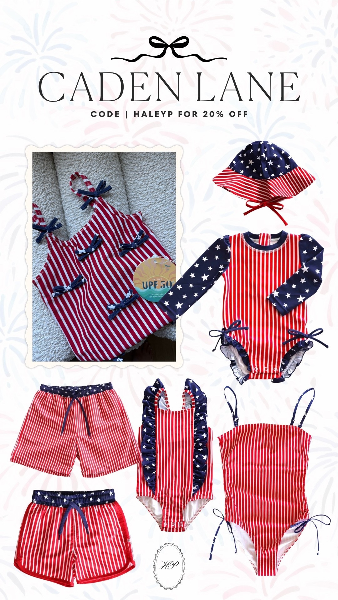 Perfect for the 4th of July! Loving these swim finds from Caden Lane 🇺🇸 Use my code | HALEYP for 20% off until 6/15 🌊🔗

#LTKSaleAlert #LTKSwim #LTKKids
