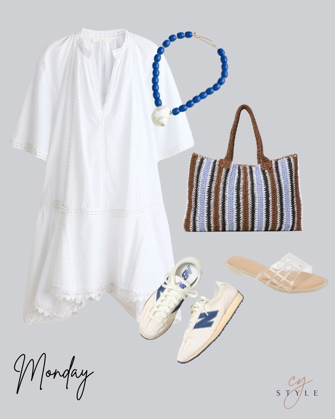A white dress is a summer staple!! Dress up or dress down and do many fun colors to play with! 🤍💙🤍💙🤍

#LTKOver40 #LTKSaleAlert #LTKootd