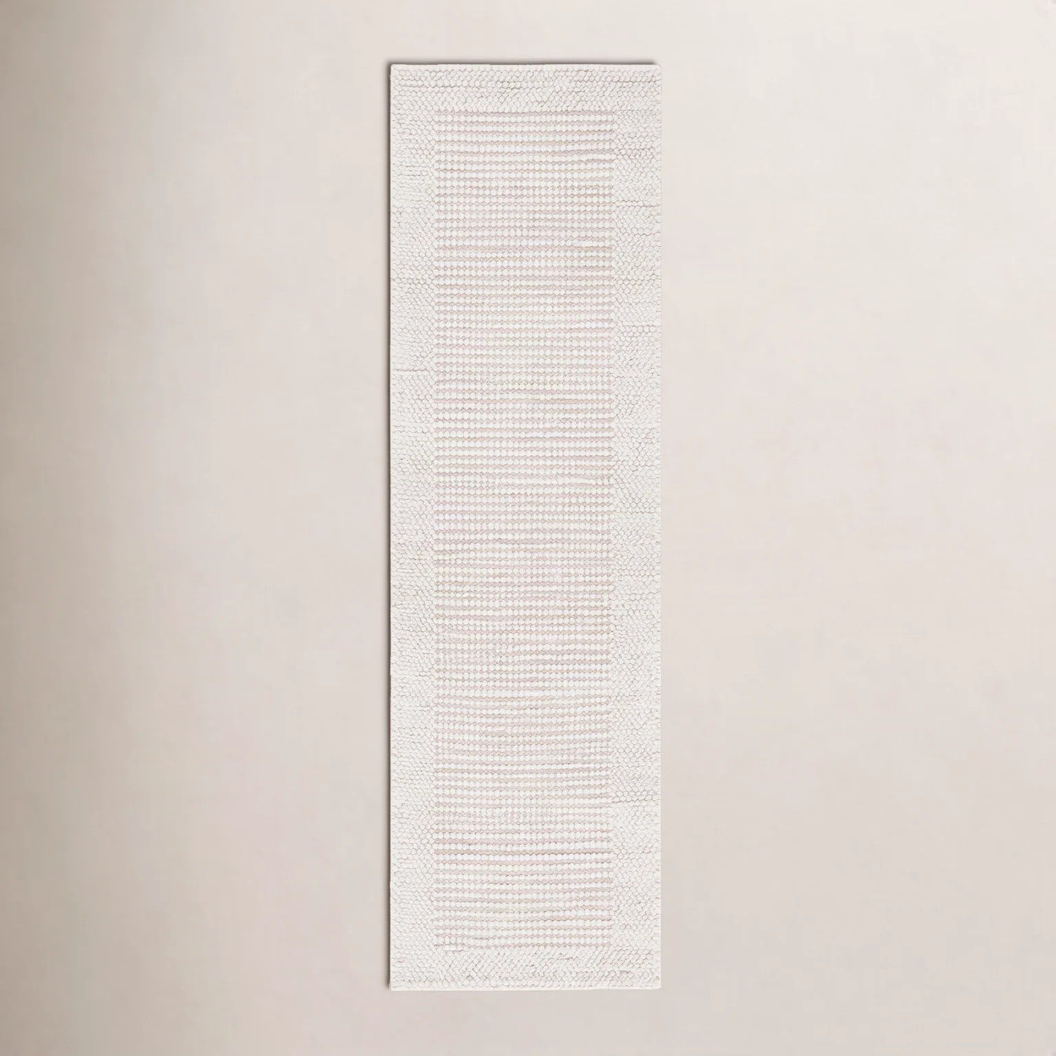 Burdick Handwoven Wool/Cotton Area Rug in Ivory/Beige | Joss & Main