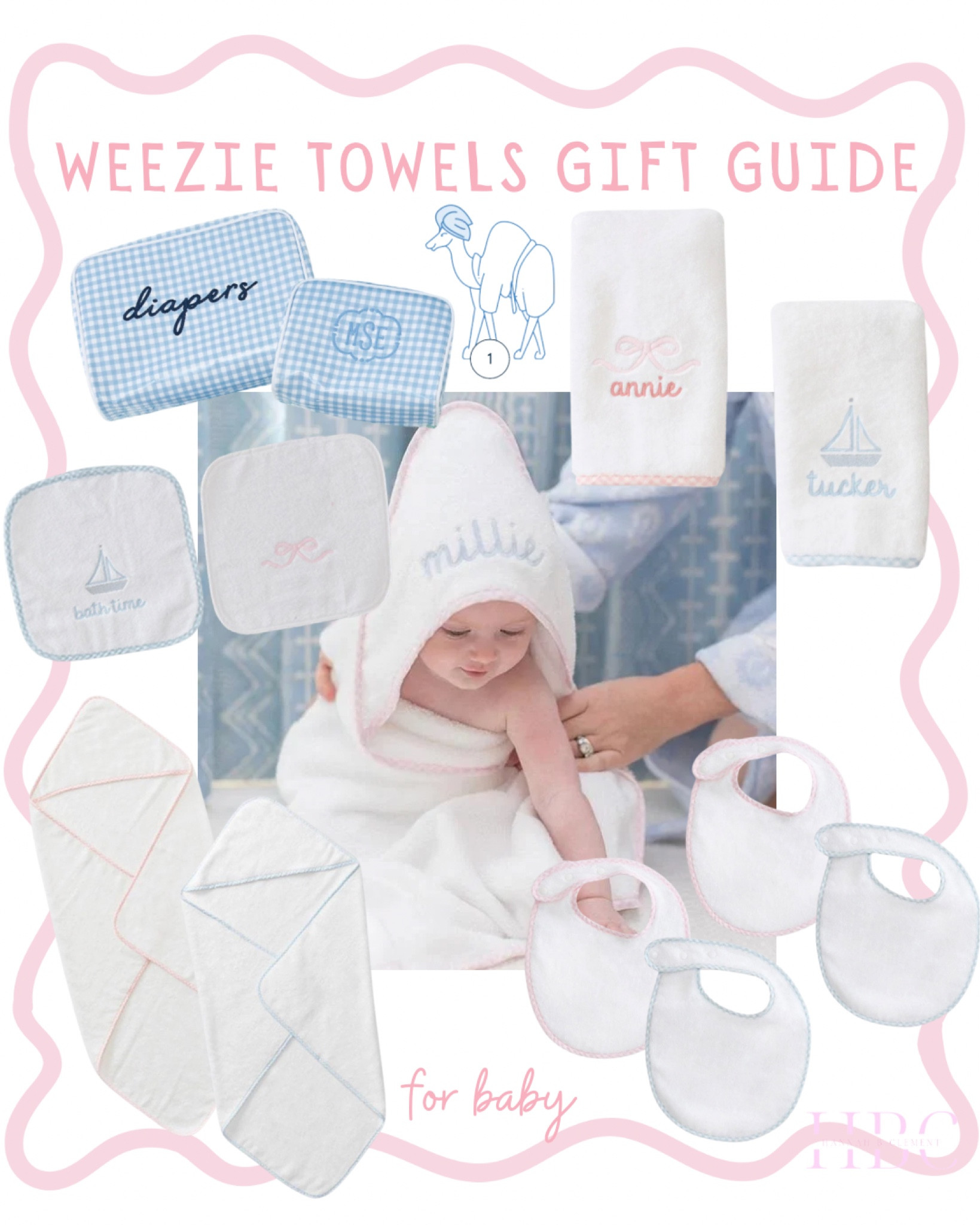 Weezie towels gift guide for baby

#LTKGiftGuide #LTKBaby #LTKKids