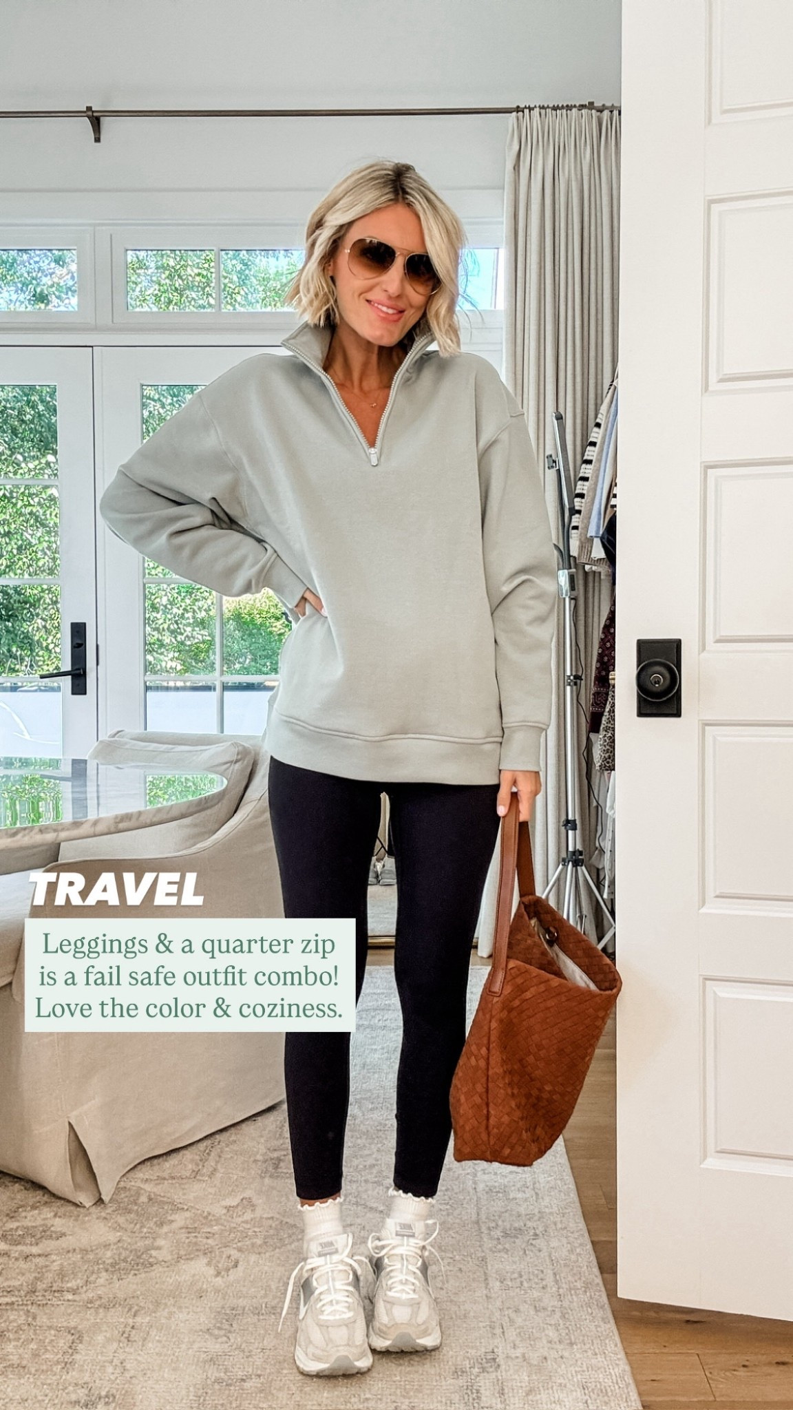 This pullover is so comfortable! Wearing size S in this pullover!

Loverly Grey, travel outfit, athleisure, leggings 

#LTKStyleTip #LTKSeasonal