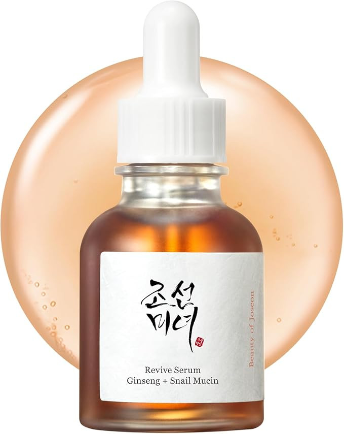 Beauty of Joseon Revive Snail Mucin Ginseng Serum Hydrating Peptide Facial Moisturizer Dark Spot ... | Amazon (US)