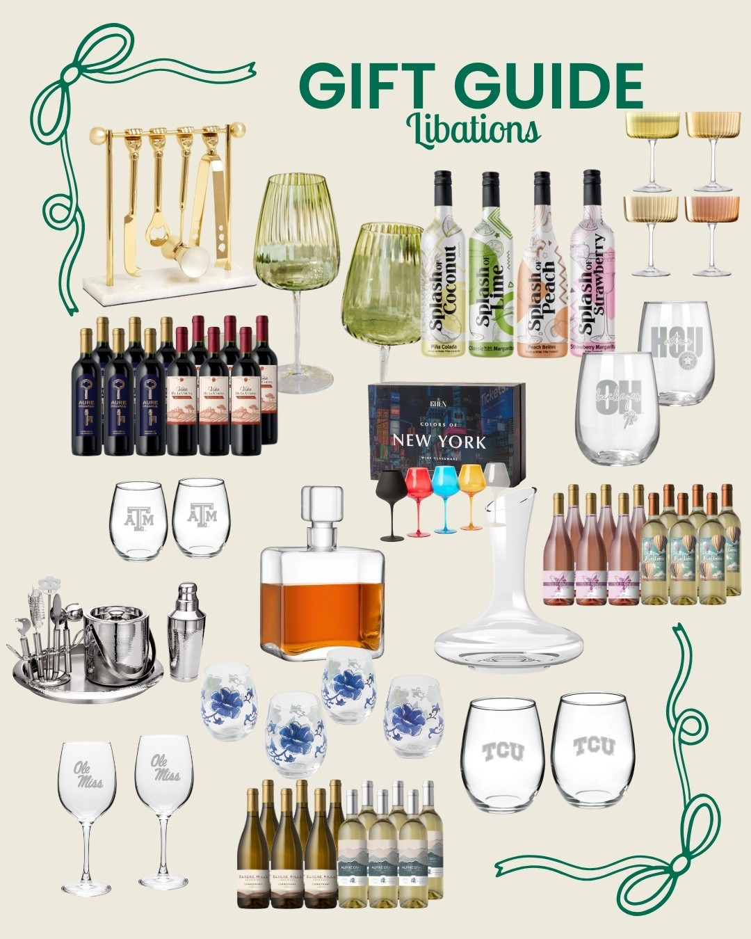 The gift of festive holiday cheer!!

Whimsical | Christmas | holiday | alcohol | hosting

#LTKGiftGuide #LTKHome #LTKHoliday