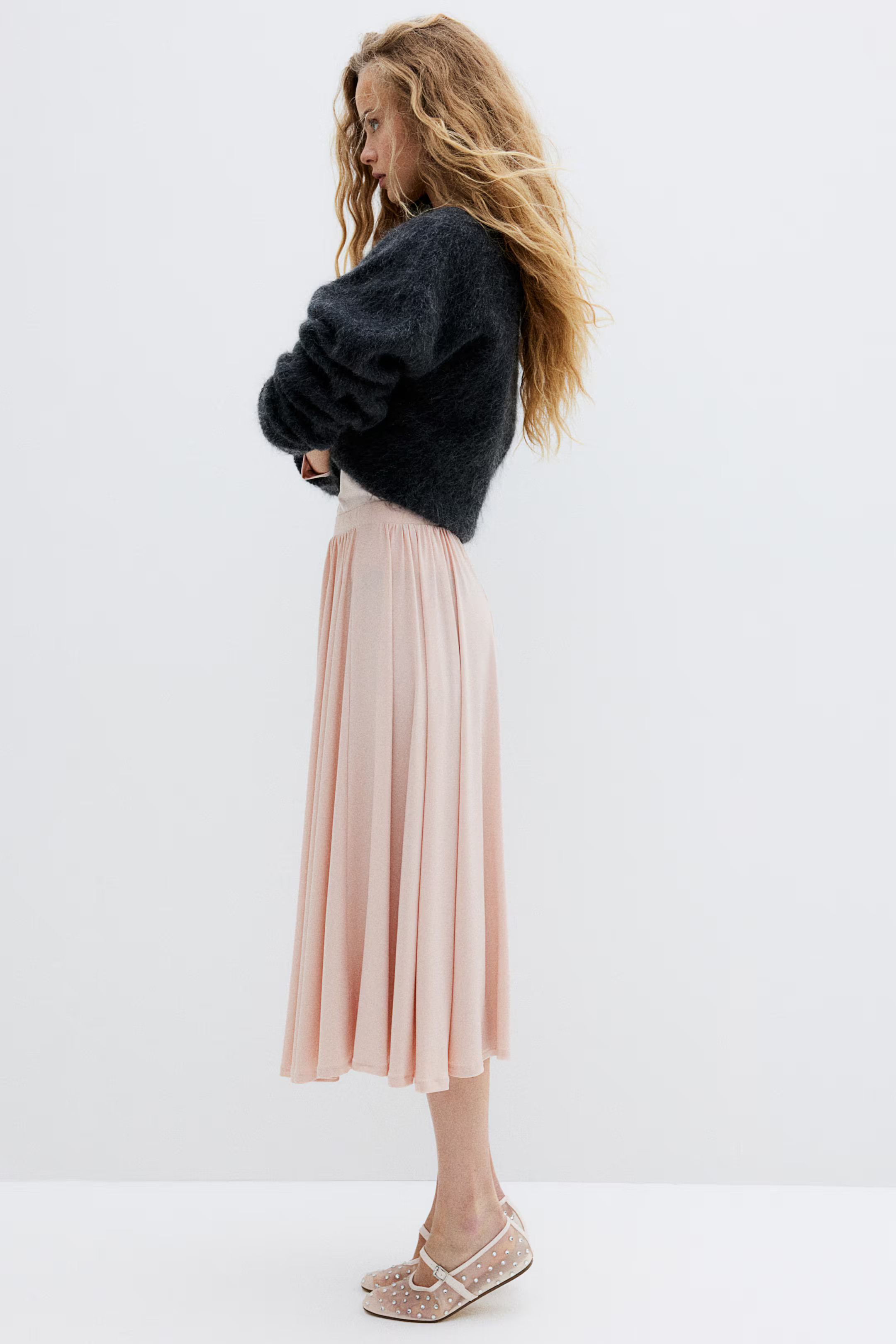 Circular Jersey Skirt | H&M (US + CA)