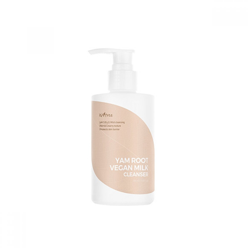 Isntree - Yam Root Vegan Milk Cleanser - 220ml | STYLEVANA