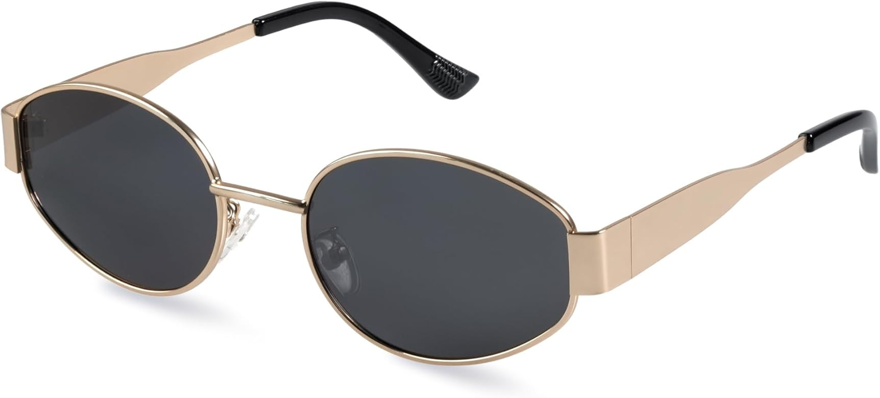 livho Oval Trendy Polarized Sunglasses Women Men, Retro Sun Glasses for Women Men 2024, Vintage C... | Amazon (US)