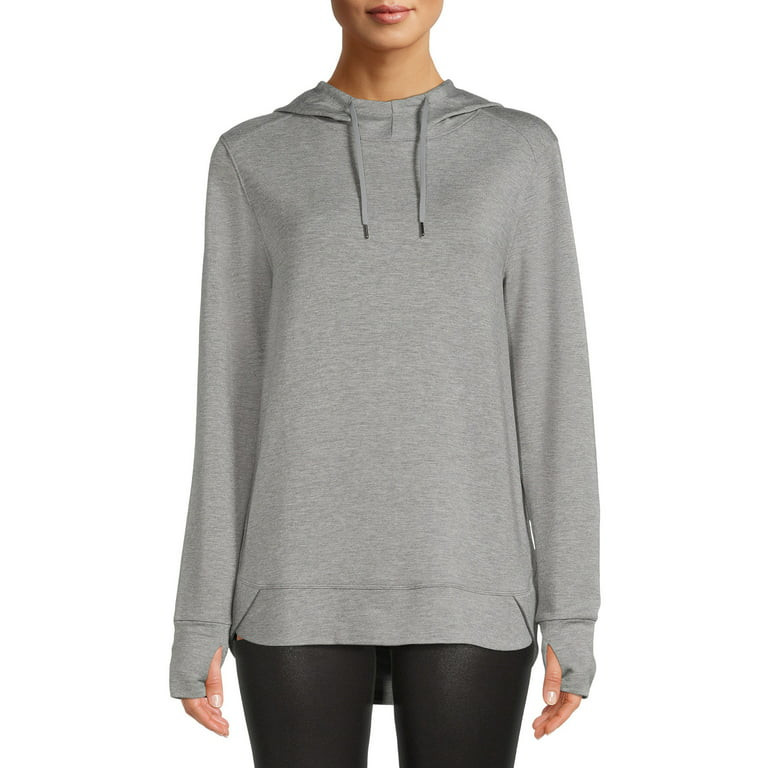 Athletic Works Women's Athleisure Mock Neck Hoodie | Walmart (US)
