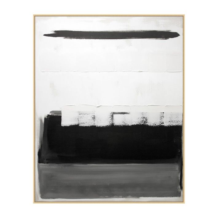 Monochrome Abstract | Williams-Sonoma